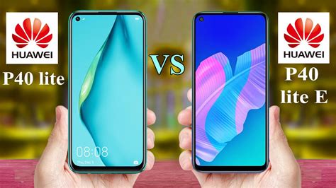 Compare Huawei P20 vs. Huawei P40 lite .